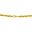 22K Yellow Gold Kaju Katli Chain, 22 inches, 5mm (31.9 grams)