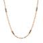 18K Rose and White Gold Link Chain, 20 inch, 5mm (19.6 grams)