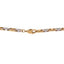 18K Rose and White Gold Link Chain, 20 inch, 5mm (19.6 grams)