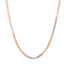18K White and Rose Gold Link Chain, 20 inch, 5mm (17.8 grams)