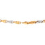 18K White and Rose Gold Link Chain, 20 Inch, 5mm (22.4 grams)