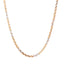 18K White and Rose Gold Link Chain, 20 inch, 5mm, (19.7 grams)