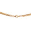 18K White, Rose Gold and CZ Franco Chain with CZ, 20 inch, 5mm (27.6g)