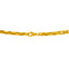 22K Yellow Gold XO Flip-Flop Chain, 22 inch, 5mm (28.8 grams)