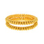 22K Yellow Gold Meenakari Filigree Baby Bangle. size 1.12 (29 g)