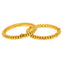 22K Yellow Gold Meenakari Filigree Baby Bangle. size 1.12 (29 g)