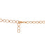 22K Rose Gold Ruby & CZ Antique Temple Necklace (28.7 grams)