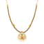 22K Rose Gold CZ Antique Temple Necklace (25.6 grams)