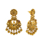22K Antique Gold, Kundan, CZ & Ruby Necklace & Chandbali Set (102.9gm)
