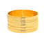 22K Yellow Gold Bangles Pair of 12, size 2.6 (121.1 g)