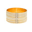 22K Yellow Gold Bangles Pair of 12, size 2.4 (112.1 g)