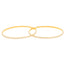 22K Yellow Gold Bangles Pair of 12, size 2.6 (116.8 g)