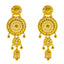 22K Yellow Gold Aditi Necklace & Earrings Set (99.8 grams)