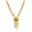 22K Yellow Gold Bimala Necklace & Earrings Set (51.3 grams)