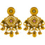 22K Yellow Gold, Emerald, Kundan & Ruby Necklace & Earrings Set (83.3 grams)