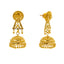 22K Yellow Gold Necklace & Jhumka Earring Set (48.7gm)
