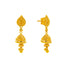 22K Yellow Gold Necklace & Jhumki Earring Set (39.4 grams)