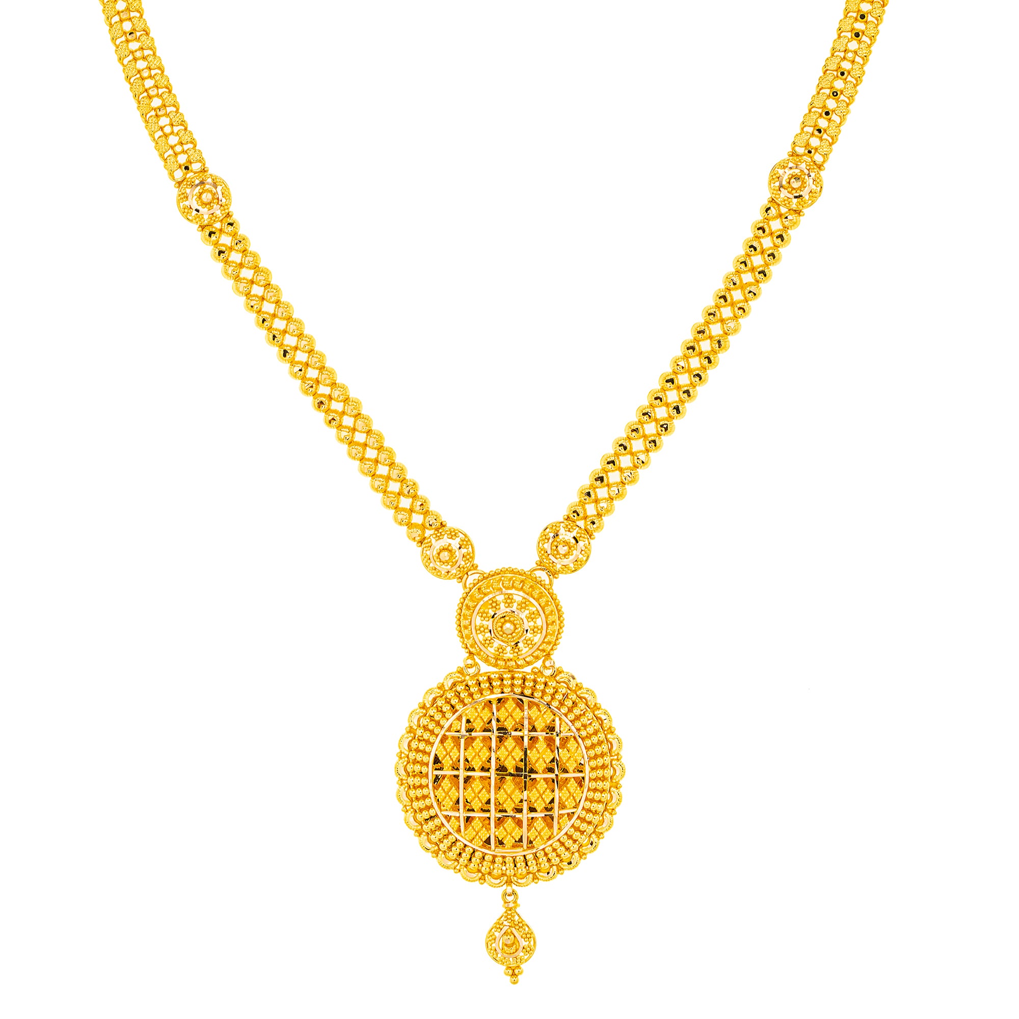 Gold necklace in 20 grams with price discount