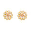 22K Multi-Tone Gold Necklace & Earring Set (25.8 grams)