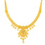 22K Yellow Gold Choker Necklace & Earring Set (30.7 grams)