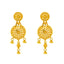 22K Yellow Gold Choker Necklace & Earring Set (30.7 grams)