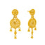 22K Yellow Gold Choker Necklace & Earring Set (30.7 grams)