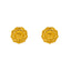 22K Yellow Gold Choker Necklace & Stud Earring Set (23.7 grams)