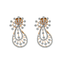 18K Rose Gold & 2.78 ct Necklace Set (23 grams)