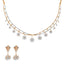 18K Rose Gold & 1.68 ct Necklace Set (19.8 grams)