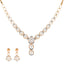 18K Rose Gold & 1.55 ct Necklace Set (18.8 grams)
