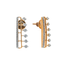 18K Rose Gold & 1.28 ct Necklace Set (18.7 grams)