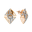 18K Rose Gold & 0.68 ct Necklace Set (4.5 grams)