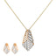 18K Rose Gold & 0.99 ct Necklace Set (7.4 grams)