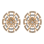 18K Rose Gold & 1.1 ct Necklace Set (7.8 grams)