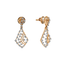 18K Rose Gold & 1.01 ct Necklace Set (5.1 grams)