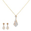 18K Rose Gold & 1.01 ct Necklace Set (5.1 grams)