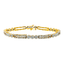18K Yellow Gold & 4.03 ct Diamond Bracelet (16.1 grams)
