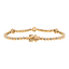 18K Multi-Tone Gold & 1.06 ct Diamond Bracelet (10.4 grams)