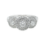 14K White Gold & 1 ct Diamond Ring (3.4 grams)