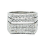 18K White Gold & 1.71 ct Diamond Ring (11.4 grams)