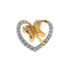18K Rose Gold & 0.14 ct Diamond Ring (1.73 grams)