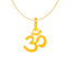 22K Yellow Gold Om Pendant (1.6 grams)