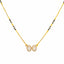 22K Gold & CZ Mangalsutra (7.6 grams)