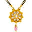 22K Gold, Kundan & CZ Mangalsutra (21.5 grams)