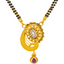 22K Gold, Kundan, Ruby & CZ Mangalsutra (16 grams)