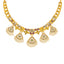 22K Antique Gold & Kundan Necklace Set (50.3 grams)