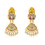 22K Antique Gold & Kundan Necklace Set (50.3 grams)