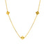 22K Yellow Gold Clover Motif 18 Inch Chain (9 grams)