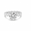 14K White Gold Lab Grown 6.45ct Diamond Eternity Size 7 Ring (4.8 g)
