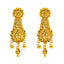 22K Yellow Gold Filigree Necklace Set (40.5gm)